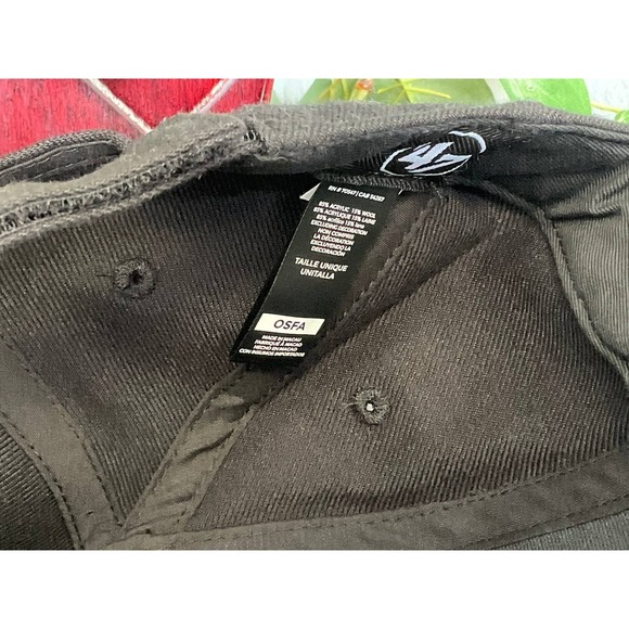 '47 Atlanta Braves 2021 World Series Champions MVP Adjustable Hat Black - Picture 6 of 9